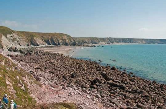 Pembrokeshire's stunning coastline has now hit the big screen in Hollywood