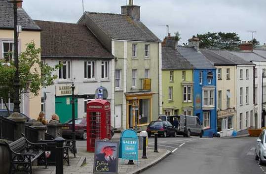 Christmas illuminations have been switched on across Pembrokeshire