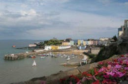 View overlooking Tenby