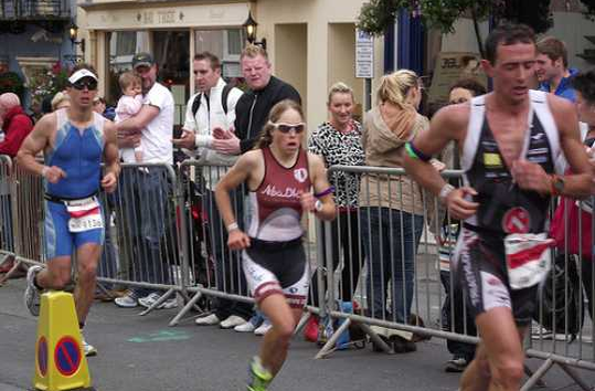 The Ironman Wales challenge taking place