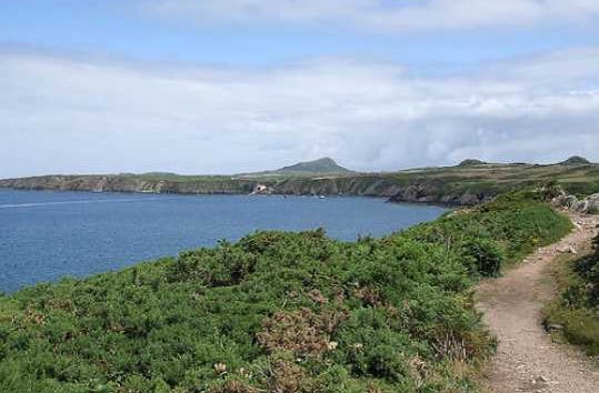 Right of way along the Pembrokeshire coastline