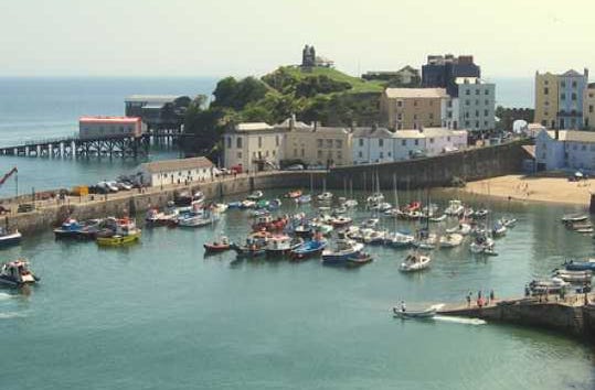 Coastal scene in Pembrokeshire