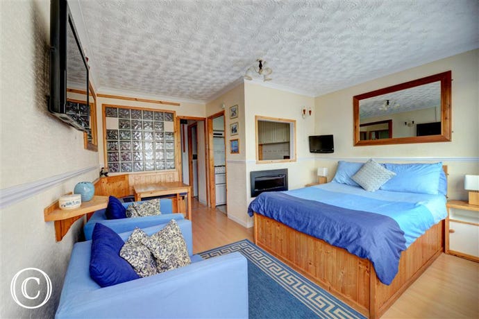 Open plan sleeping and living accommodation. Open plan sleeping and living accommodation all set on the ground floor