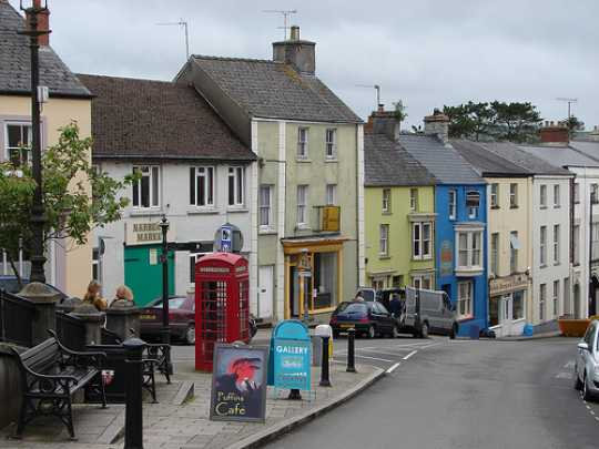 Christmas illuminations have been switched on across Pembrokeshire