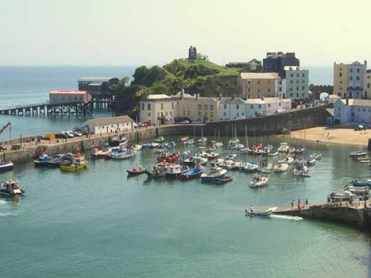 Coastal scene in Pembrokeshire